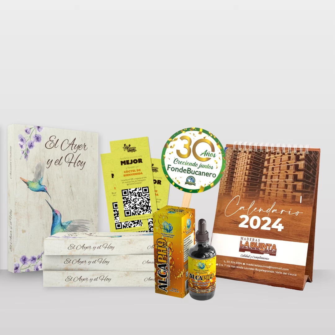 impacta tus clientes con publicidad estratégica, calendarios corporativos, etiquetas, plegadizas, solapas, libros, revistas, catalogos, señaletica